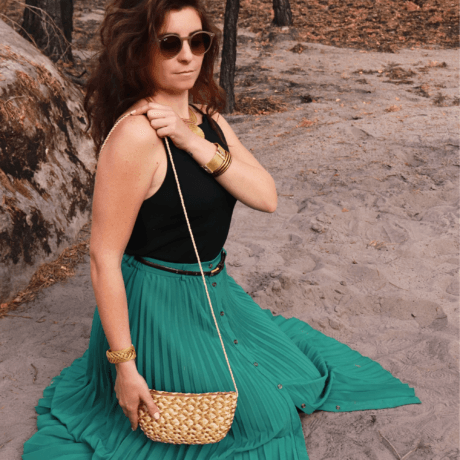 Sac Banane Horizon porté de l'Or Sauvage